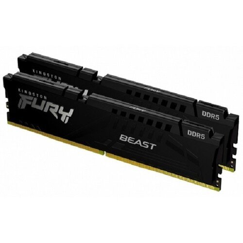Kingston Fury Beast 32GB Kit (2x16GB) DDR5-5600 DIMM PC5-44800 CL40, 1.25V - KF556C40BBK2-32 Cene