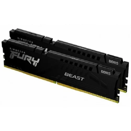 Kingston Fury Beast 32GB Kit (2x16GB) DDR5-5600 DIMM PC5-44800 CL40, 1.25V - KF556C40BBK2-32