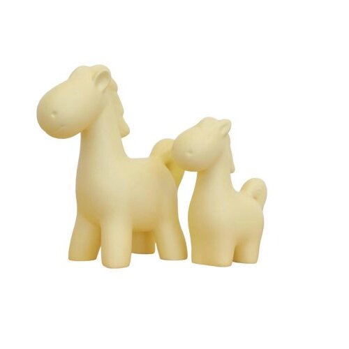 WALLXPERT set ukrasnih predmeta (2 komada) figura horse yellow Slike
