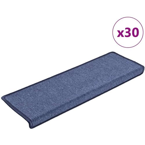 vidaXL Prostirke za stepenice 30 kom 65x25 cm plave Cene