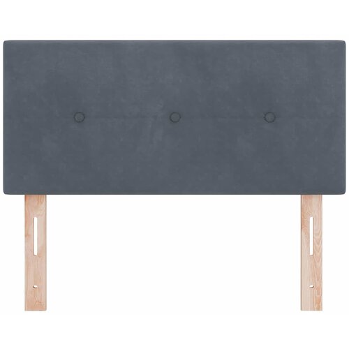  LED glava kreveta s LED trakama Sivi 90 cm Bar&amp;scaron;un Slike