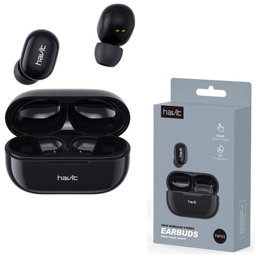 Havit Me bluetooth slu&amp;scaron;alice TW925 TWS crne Slike