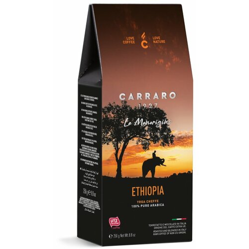 Caffe Carraro S.P.A ethiopia mlevena kafa 250g Slike
