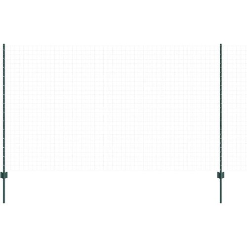  Ugrađeni stup za ogradu 5 pcs Zelena 180 cm Slike