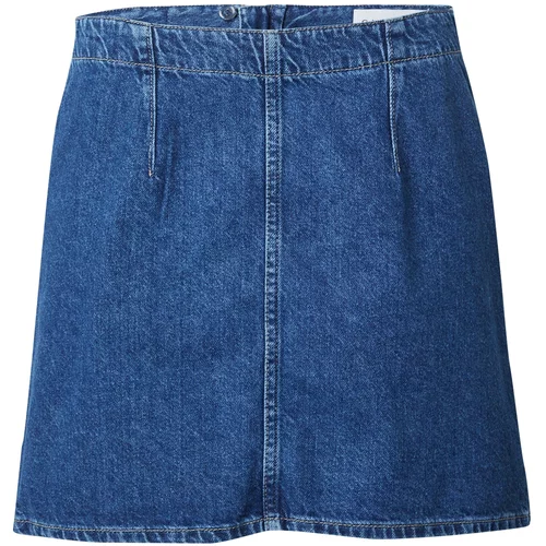 Calvin Klein Jeans Suknja plavi traper