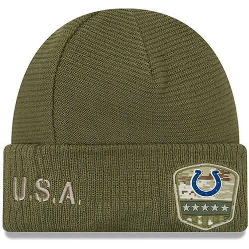 New Era Indianapolis Colts 2019 On-Field Salute to Service zimska kapa Cene