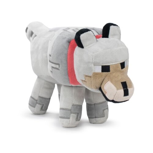 Barrado PLUSH: MINECRAFT - GREY WOLF 30CM PLI&amp;Scaron; Slike