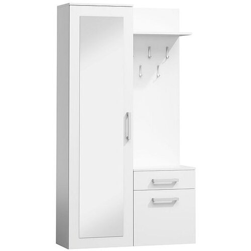 Molarem Home Set za hodnik P-004 - lamelirana ploča - bijeli Cijene
