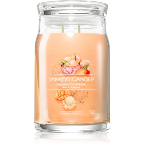 Yankee Candle Mango Ice Cream dišeča sveča Signature 567 g Cene