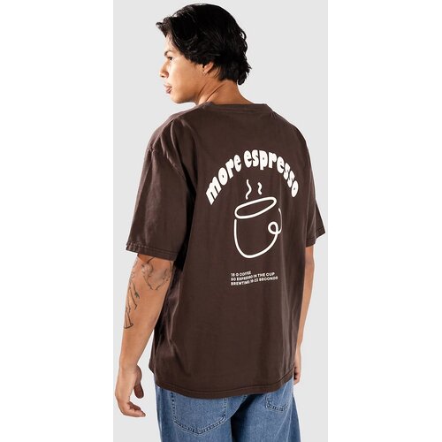 Anerkjendt Akvillads Espresso Print T-shirt mulch Slike