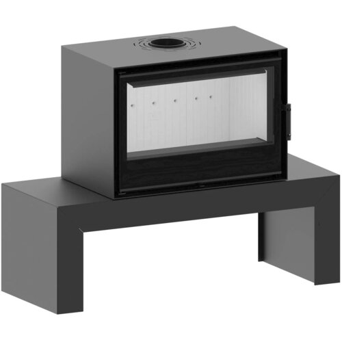 HITZE Cubo CF800 - standard (črni šamot, ohišje 4mm) Cene