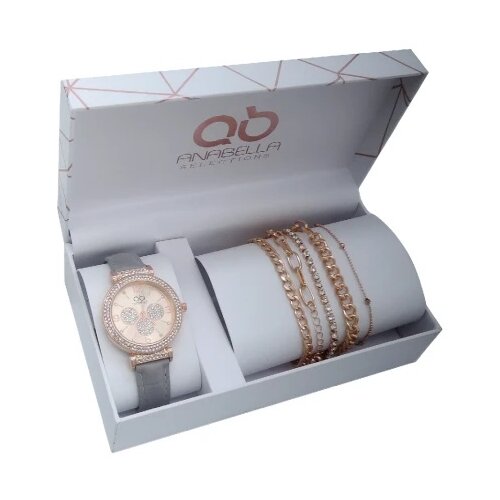  Glory poklon set ručni sat i narukvica siva ( 505027 ) Slike