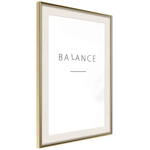  Poster - Seek a Balance 40x60