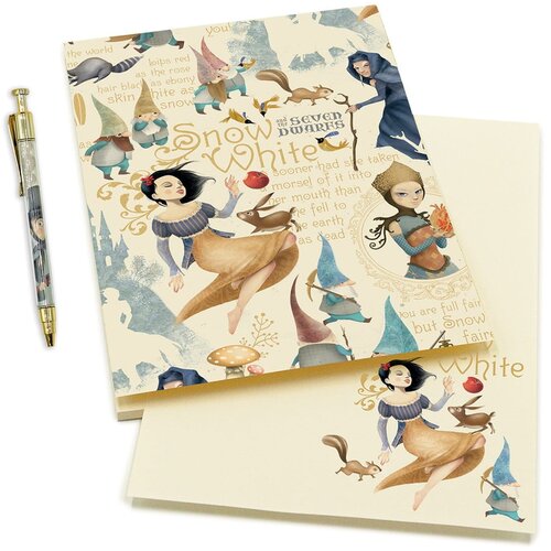 Kartos A5 notes s olovkom 50 stranica Snow White &amp;ndash; Slike