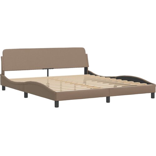 vidaXL Okvir za krevet s uzglavljem cappuccina 180x200 cm umjetne koža Cijene