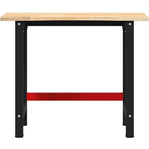 vidaXL Delovna miza 100x60x81,5 cm trdna hrastovina Cene