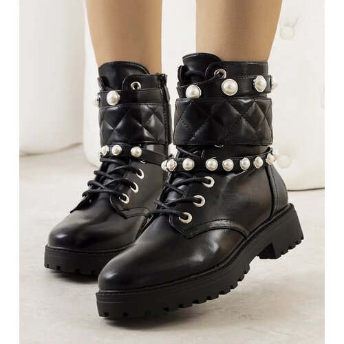 D/CEO Black lacquered women's trapper Corso Cijene