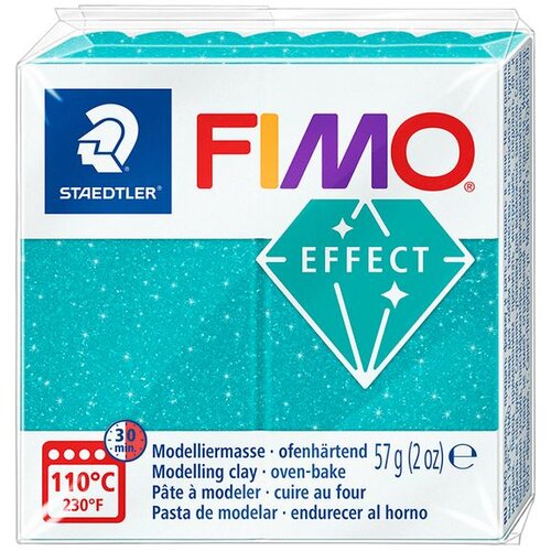 Staedtler FIMO Effect polimerna glina 57g | Turquoise Galaxy Slike