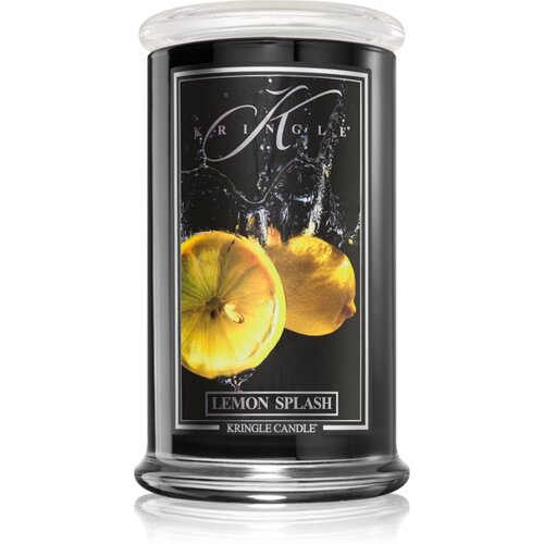 Kringle Candle Lemon Splash di&amp;scaron;eča sveča 623 g Slike