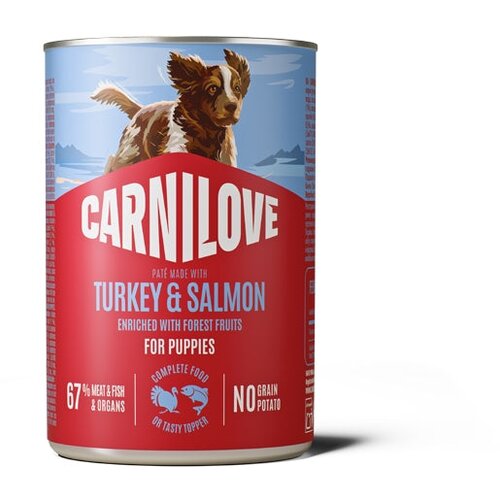 Carnilove Dog Puppy konzerva, pate - raca in fazan - 400 g 400 g Cene