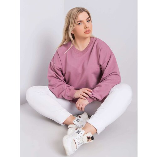 BASIC Feel Good Sweatshirt-RV-BL-6316.16X-dark pink Cene