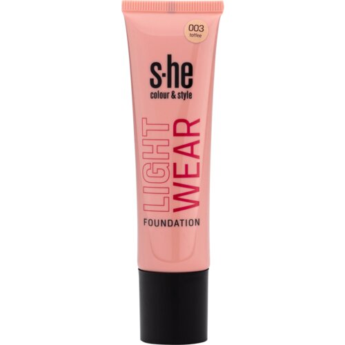 S-he colour&amp;amp;style light wear tečni puder - 191/003 toffee 1 kom Slike