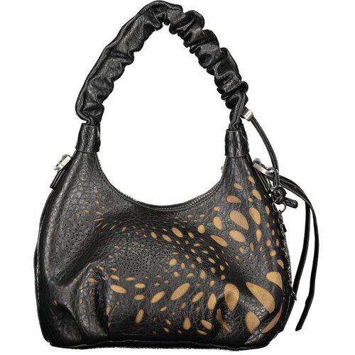 Desigual ženska clutch torbica s perforacijama 15x10x20 cm crna Cijene