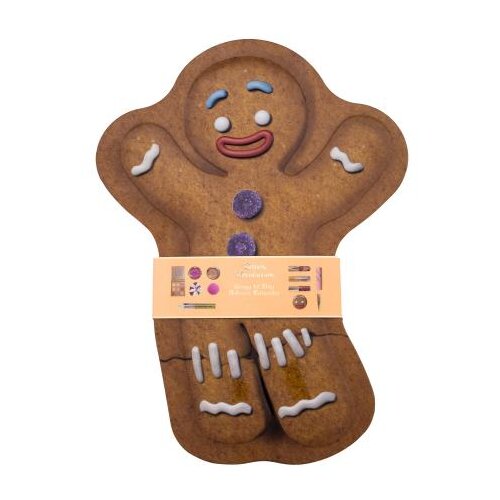 Revolution Shrek Gingy 12 Days Advent Calendar Set senčilo za oči 2 kos + osvetljevalec 1 kos + glos za ustnice 2 kos + šminka 1 kos + rdečilo 1 kos + gel za obrvi 1 kos + čopič 2 kos + aplikator za ličenje 1 kos + ogledalo 1 kos + elastika za lase 1 kos Cene