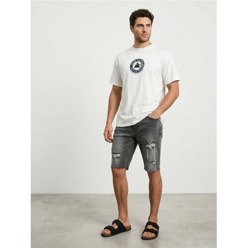 Sinsay Pamučna majica comfort fit s printom Pink Floyd Cijene