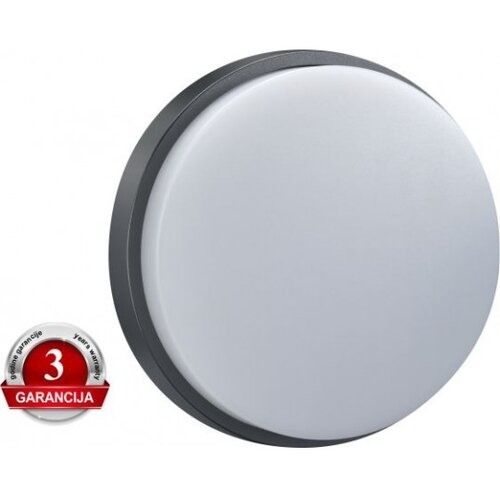 Mitea Lighting M272-73B-N 15W IP54 LED crna plafonska lampa 3Y Slike