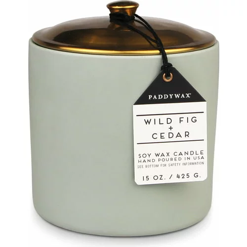 Paddywax Mirisna svijeća od sojinog voska Wild Fig & Cedar 425 g