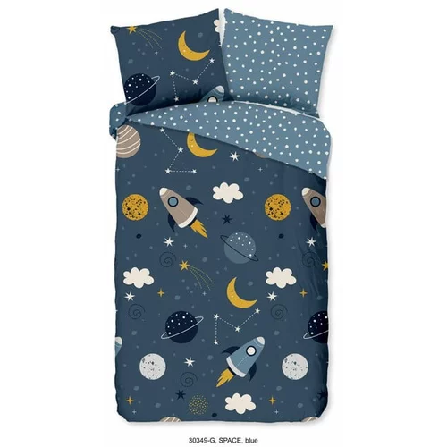Bonami Selection Pamučna dječja posteljina za krevet 140x200 cm Space -