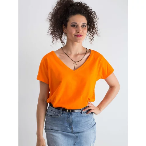 Fashion Hunters Emory fluo orange t-shirt
