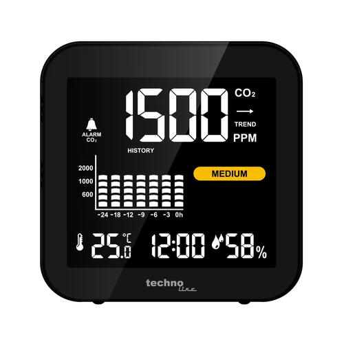 Technoline WL1025 WL1025 CO2 prikaz/CO2 mjerač