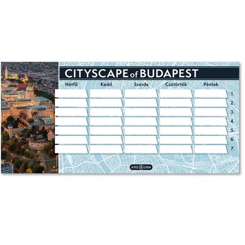 Ars Una Cityscape enostranski, dvostranski urnik Cene