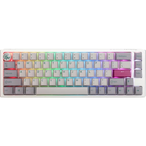 Ducky keyboard gaming usb qwerty english grey