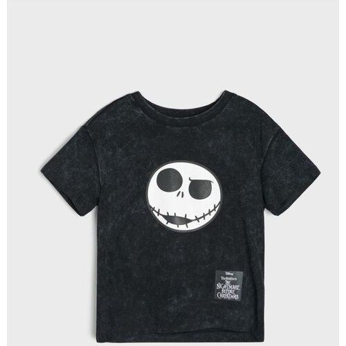 Sinsay Pamučna majica kratkih rukava isprana izgleda The Nightmare Before Christmas Cijene