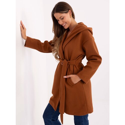RUE PARIS Coat-IT-EN-A9587.00-light brown Slike