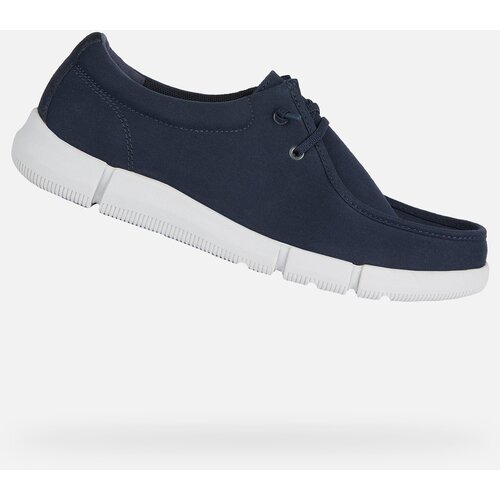 Geox Dark blue men's moccasins Adacter - Men's Cene