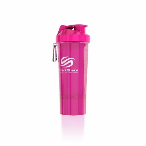Smart Slim športni shaker + rezervoar barva Cotton Pink 500 ml