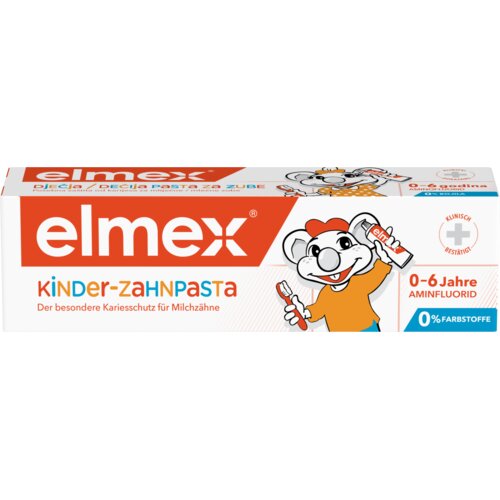 Elmex Kids pasta za zube, 0-6 god, 50ml Cijene