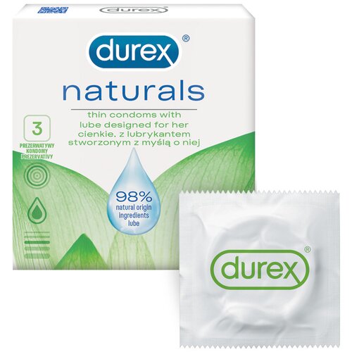 Durex Naturals 3 pack Cene