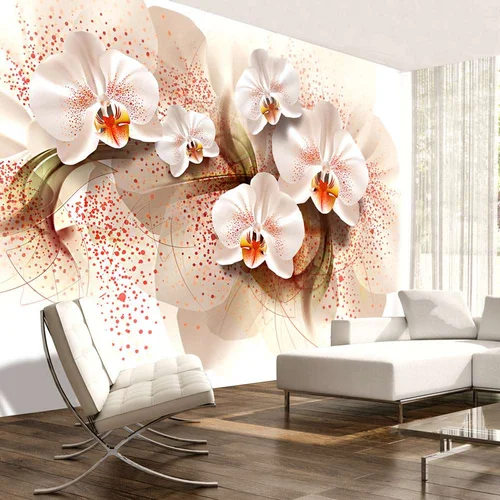  tapeta - Pale yellow orchids 400x280