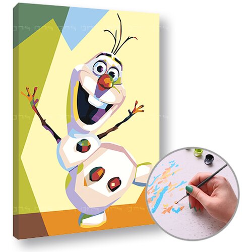 Artmie slikanje po brojevima FROZEN OLAF 40x60 cm Cene