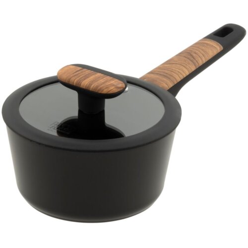 Resto Kitchenware 93186 saucepan 1.4 L Round Black, Wood Slike