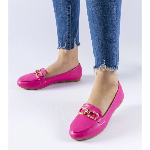 Gemre Pink Sovera Loafers with Buckle Slike