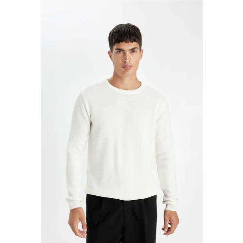 Defacto Standard Fit Crew Neck Sweater