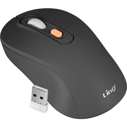 LINQ Miška Bluetooth ali WiFi Natančnost in udobje, Črna, (5000009795) Cene
