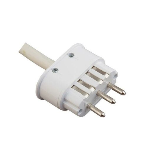 Tehnoelektro trofazni priključni kabl PP/J 5X2.5, Bela, 1.5m Cene