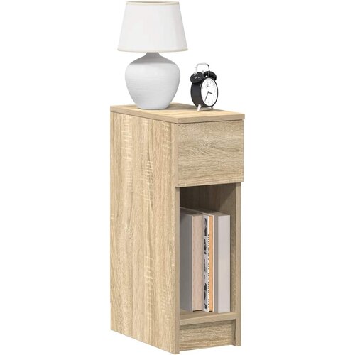 vidaXL Noćni ormarići s ladicom 2 kom sonoma hrast 20x36x60 cm Cijene